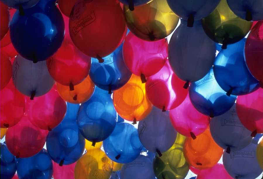 Bunch of Colorful Baloons
