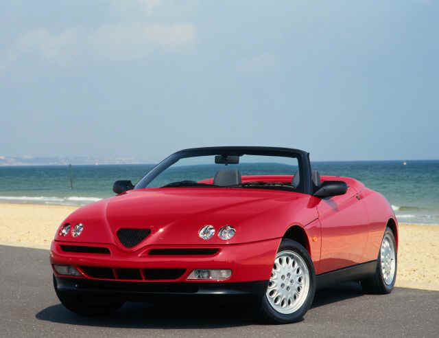 Cute Red Convertible